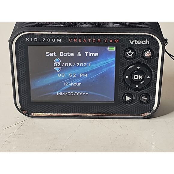 VTech KidiZoom Creator Cam HD Video Kids Red Digital Camera NO CHARGER CABLE - Picture 9 of 16